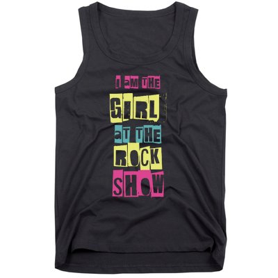 I Am The Girl At Funny Punk Rock Music Lover Tank Top