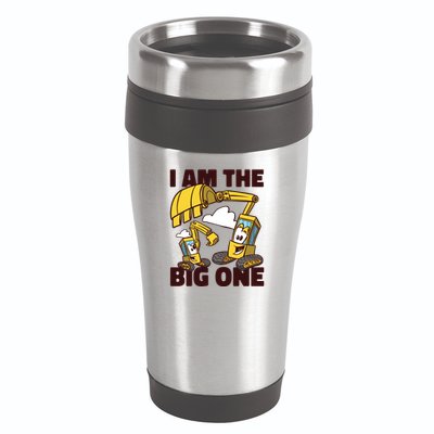 I Am The Big One Builder First Birthday 16oz Travel Tumbler