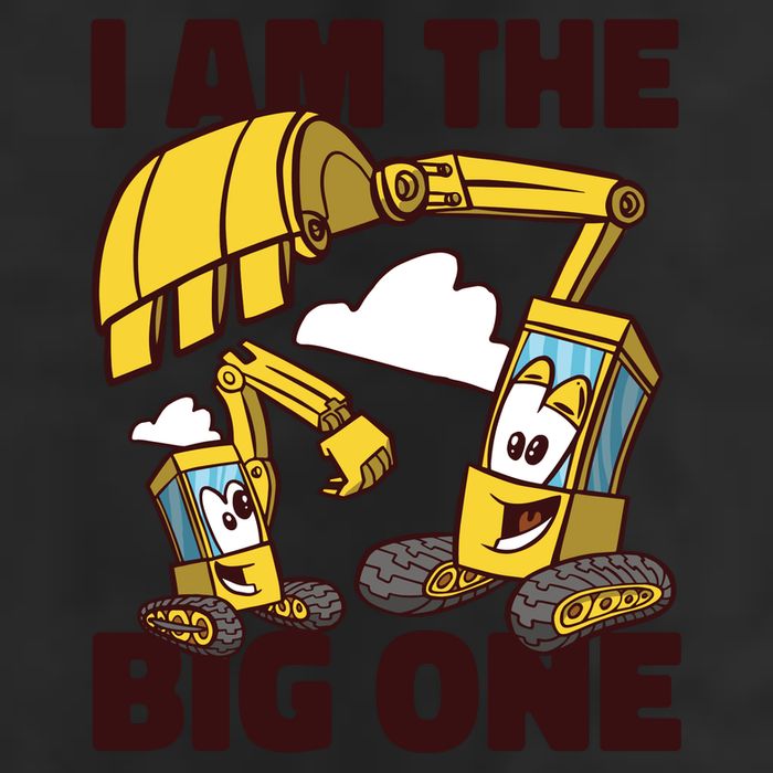 I Am The Big One Builder First Birthday Trucker Hat