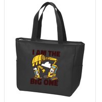 I Am The Big One Builder First Birthday Zip Tote Bag