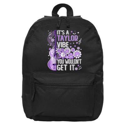 It'S A Taylor Vibe You Wouldn'T Get It 80'S P.i.n.k Girl 16 in Basic Backpack