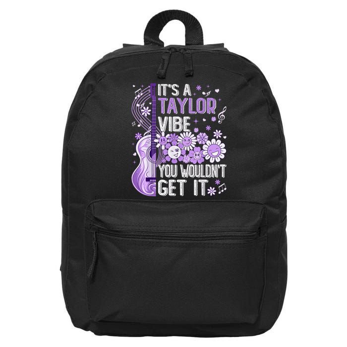 It'S A Taylor Vibe You Wouldn'T Get It 80'S P.i.n.k Girl 16 in Basic Backpack