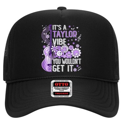 It'S A Taylor Vibe You Wouldn'T Get It 80'S P.i.n.k Girl Trucker Hat