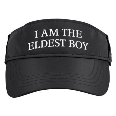 I Am The Eldest Boy Embroidery Hat Cap Adult Drive Performance Visor