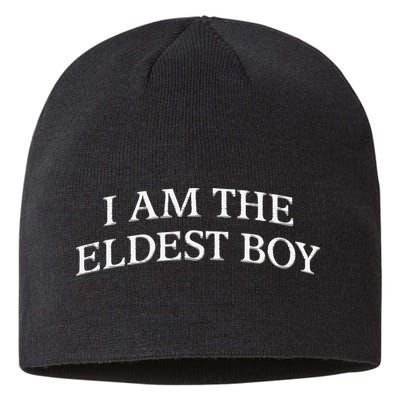 I Am The Eldest Boy Embroidery Hat Cap Sustainable Beanie