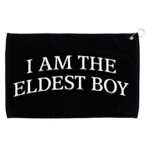 I Am The Eldest Boy Embroidery Hat Cap Grommeted Golf Towel