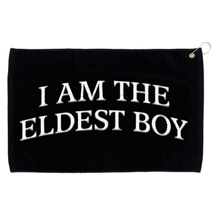 I Am The Eldest Boy Embroidery Hat Cap Grommeted Golf Towel