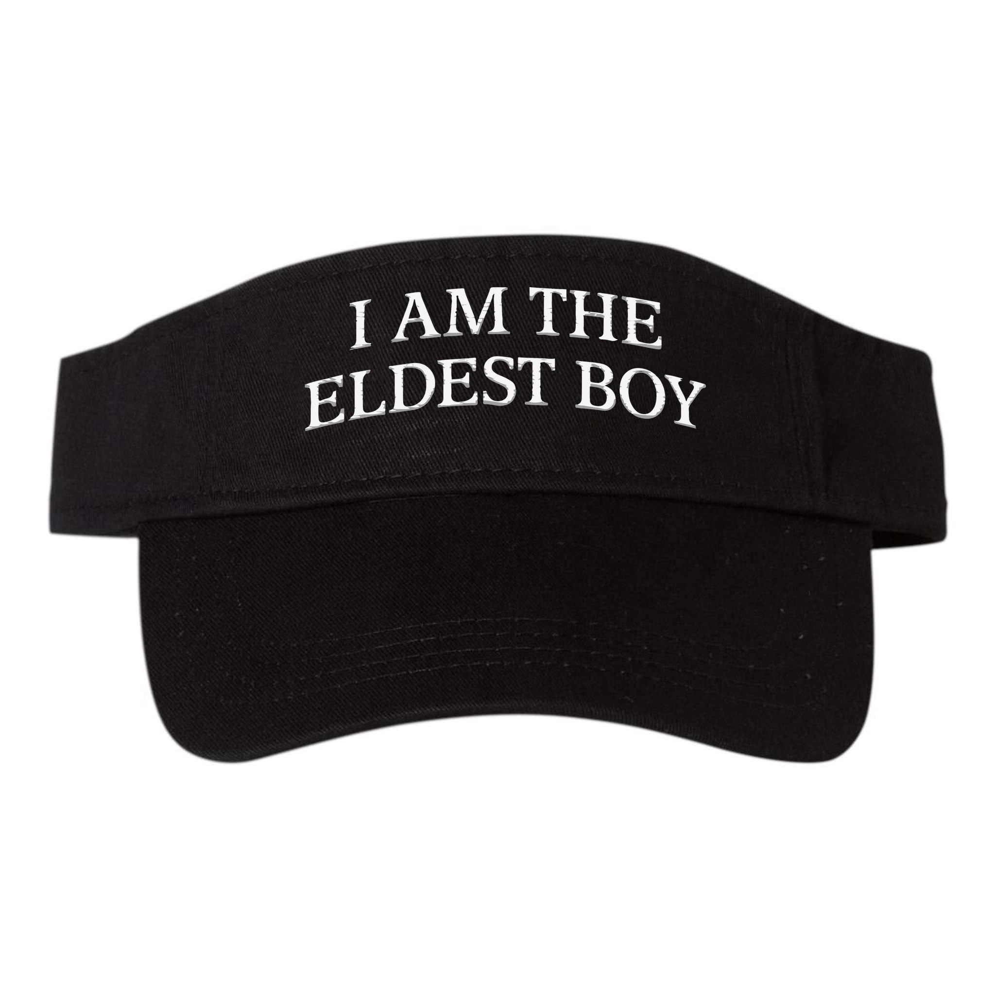 I Am The Eldest Boy Embroidery Hat Cap Visor