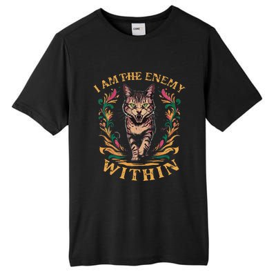 I Am The Enemy Within Tall Fusion ChromaSoft Performance T-Shirt