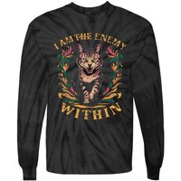 I Am The Enemy Within Tie-Dye Long Sleeve Shirt