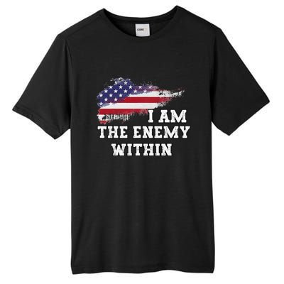 I Am The Enemy Within Tall Fusion ChromaSoft Performance T-Shirt