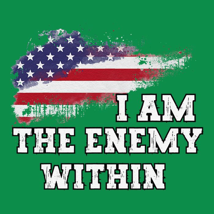 I Am The Enemy Within Mousepad