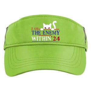 I Am The Enemy Within Kamala Harris 2024 Adult Drive Performance Visor