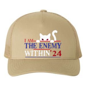 I Am The Enemy Within Kamala Harris 2024 Yupoong Adult 5-Panel Trucker Hat