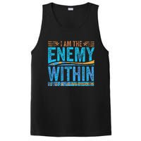 I Am The Enemy Within Us Flag Kamala Harris 2024 PosiCharge Competitor Tank