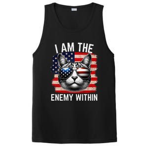 I Am The Enemy Within Kamala Harris 2024 Election Merch PosiCharge Competitor Tank