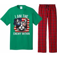 I Am The Enemy Within Kamala Harris 2024 Election Merch Pajama Set