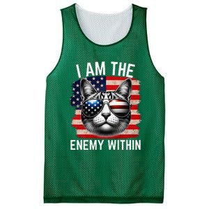 I Am The Enemy Within Kamala Harris 2024 Election Merch Mesh Reversible Basketball Jersey Tank