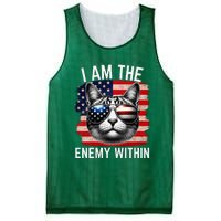 I Am The Enemy Within Kamala Harris 2024 Election Merch Mesh Reversible Basketball Jersey Tank