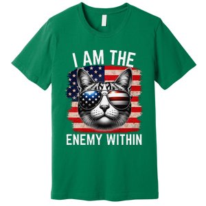 I Am The Enemy Within Kamala Harris 2024 Election Merch Premium T-Shirt