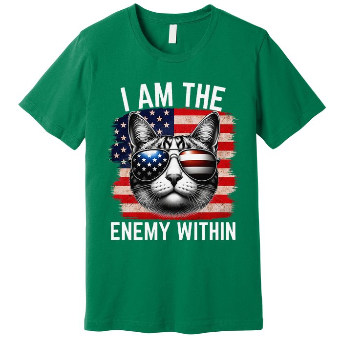 I Am The Enemy Within Kamala Harris 2024 Election Merch Premium T-Shirt