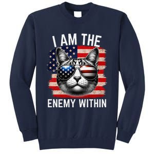 I Am The Enemy Within Kamala Harris 2024 Election Merch Tall Sweatshirt