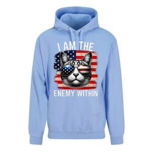 I Am The Enemy Within Kamala Harris 2024 Election Merch Unisex Surf Hoodie