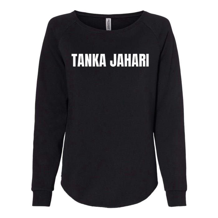 I Am Tanka Jahari Womens California Wash Sweatshirt