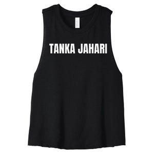 I Am Tanka Jahari Women's Racerback Cropped Tank