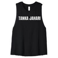 I Am Tanka Jahari Women's Racerback Cropped Tank