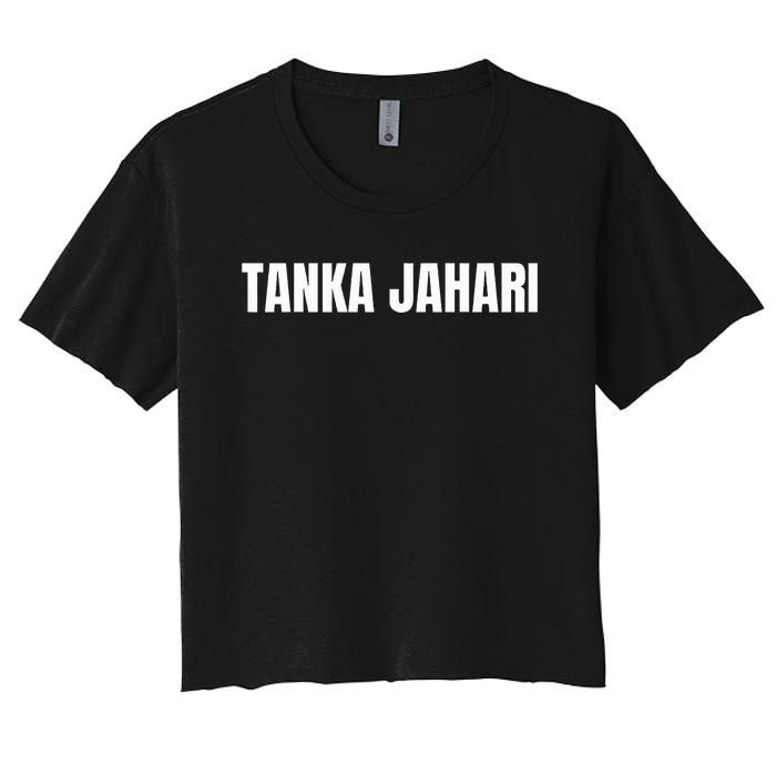 I Am Tanka Jahari Women's Crop Top Tee