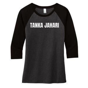 I Am Tanka Jahari Women's Tri-Blend 3/4-Sleeve Raglan Shirt