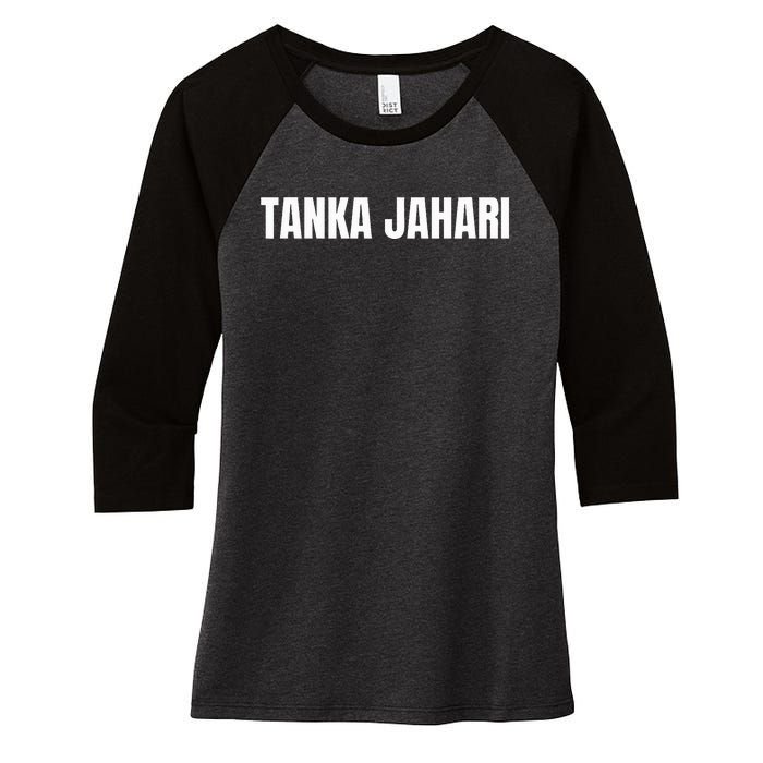 I Am Tanka Jahari Women's Tri-Blend 3/4-Sleeve Raglan Shirt