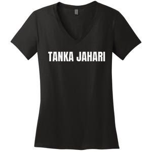 I Am Tanka Jahari Women's V-Neck T-Shirt