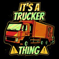 It's A Trucker Thing Backpack