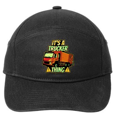 It's A Trucker Thing 7-Panel Snapback Hat
