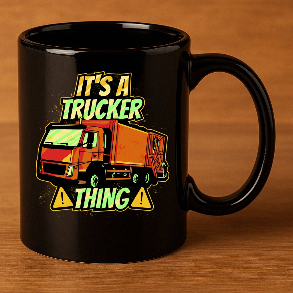 It's A Trucker Thing 11oz C Handle Ceramic Mug