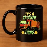 It's A Trucker Thing 11oz C Handle Ceramic Mug