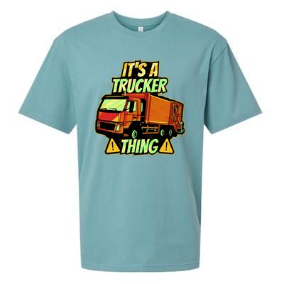 It's A Trucker Thing Sueded Cloud Jersey T-Shirt