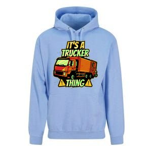 It's A Trucker Thing Unisex Surf Hoodie