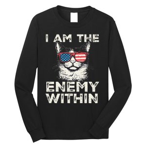 I Am The Enemy Within Kamala Harris 2024 Merch Long Sleeve Shirt