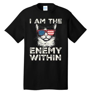 I Am The Enemy Within Kamala Harris 2024 Merch Tall T-Shirt