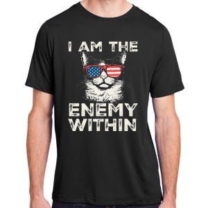 I Am The Enemy Within Kamala Harris 2024 Merch Adult ChromaSoft Performance T-Shirt