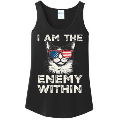 I Am The Enemy Within Kamala Harris 2024 Merch Ladies Essential Tank