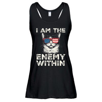 I Am The Enemy Within Kamala Harris 2024 Merch Ladies Essential Flowy Tank