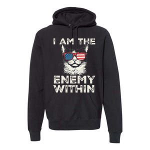 I Am The Enemy Within Kamala Harris 2024 Merch Premium Hoodie