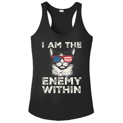 I Am The Enemy Within Kamala Harris 2024 Merch Ladies PosiCharge Competitor Racerback Tank