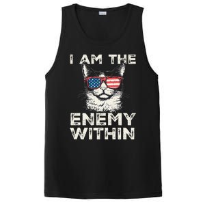 I Am The Enemy Within Kamala Harris 2024 Merch PosiCharge Competitor Tank