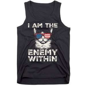 I Am The Enemy Within Kamala Harris 2024 Merch Tank Top