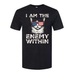 I Am The Enemy Within Kamala Harris 2024 Merch Softstyle CVC T-Shirt